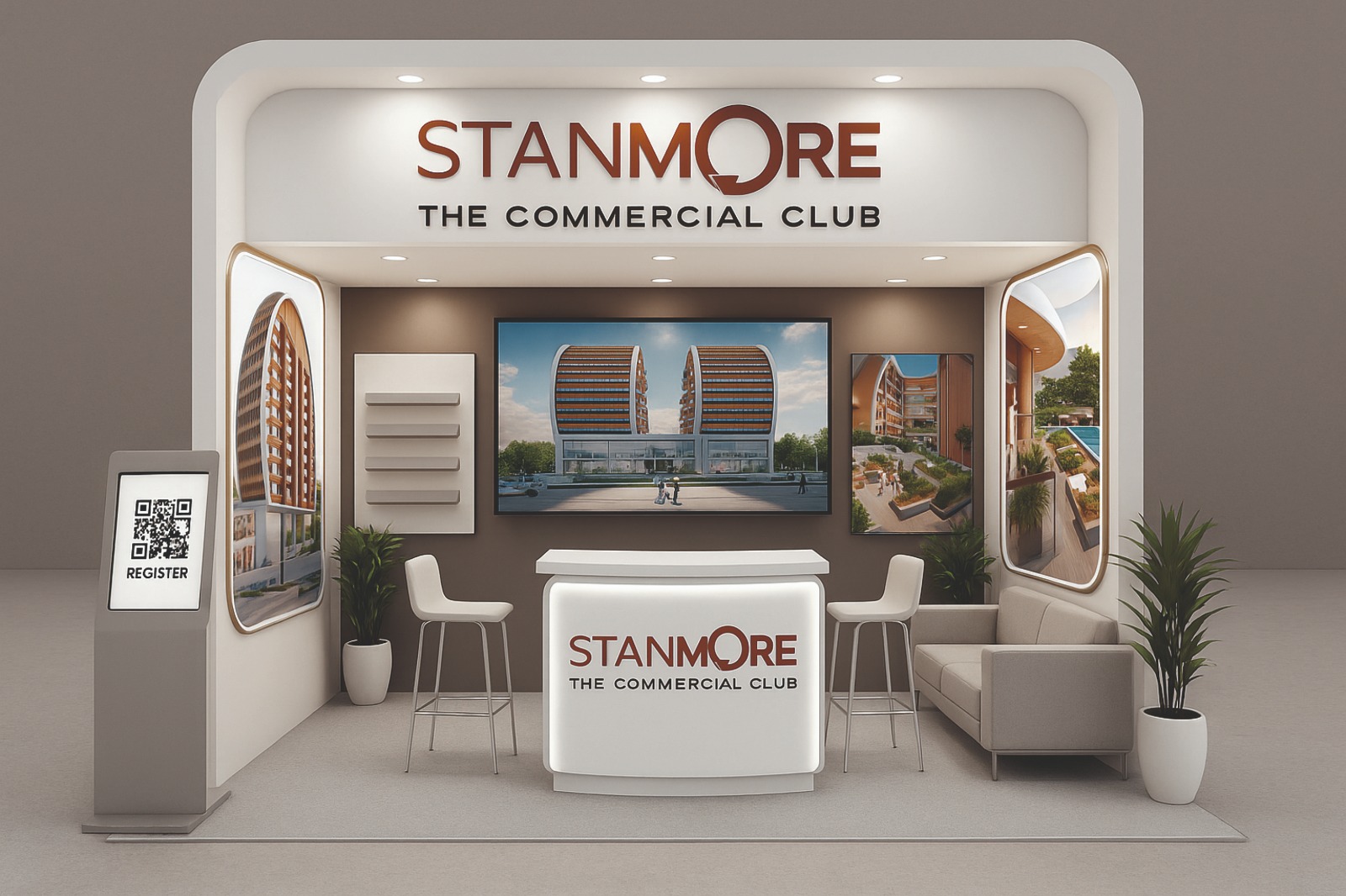 Stanmore — 3D Exhibition Design Options