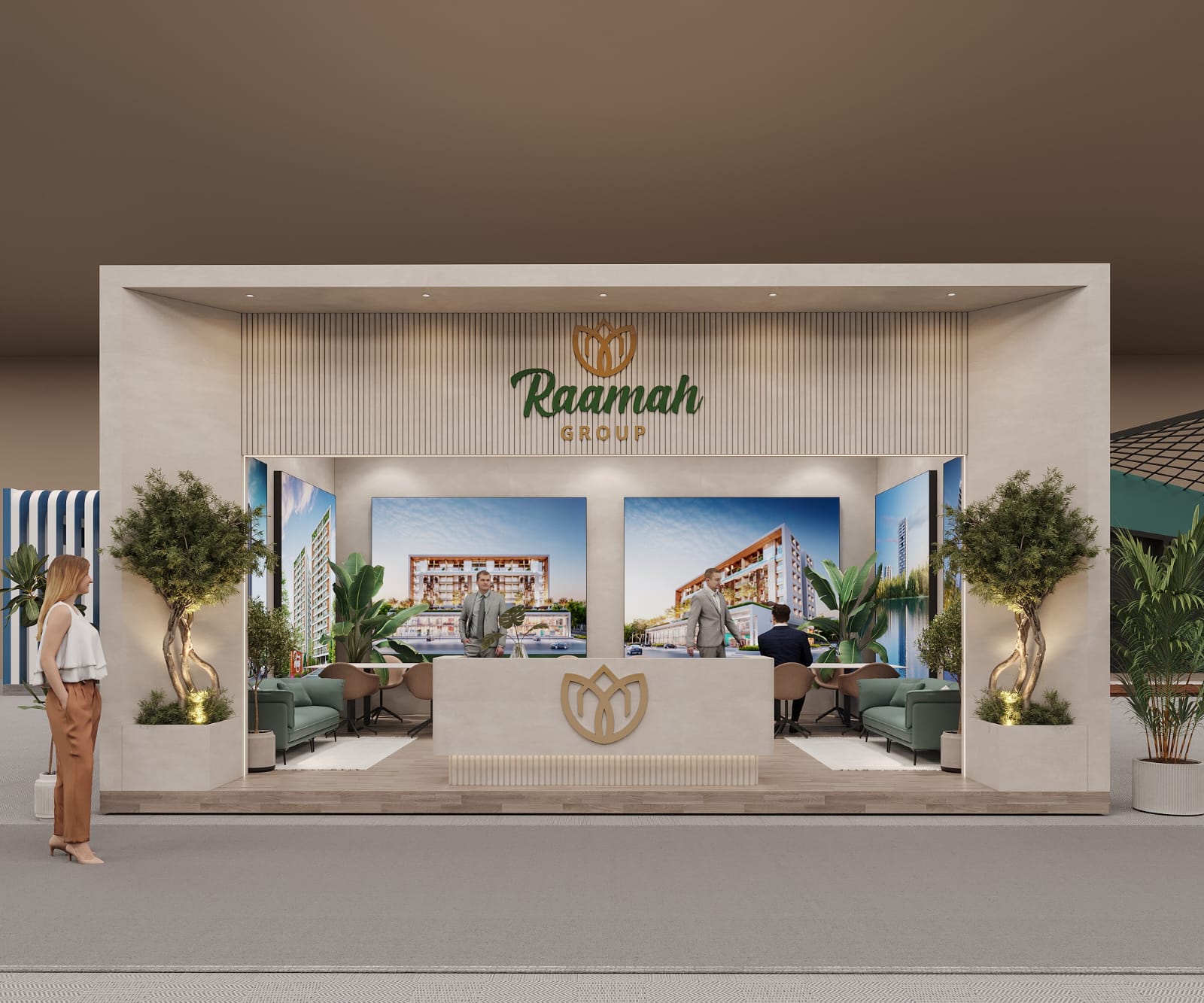 Raamah Group — Exhibition Stall